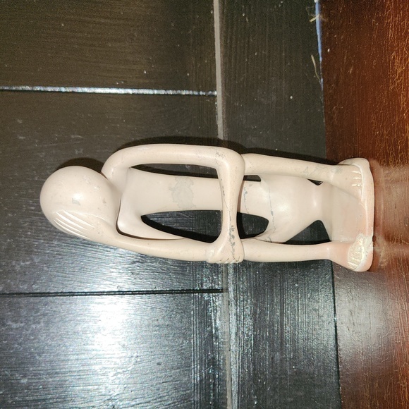 VTG ? Marble Abstract The Thinker Sculpture Modernist Nice - Picture 1 of 5